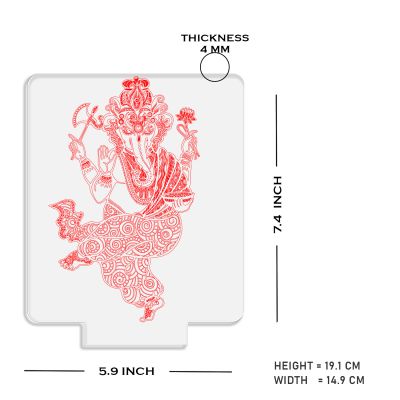 Ganesh Ji Design Night Lamp